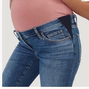 Hatch maternity skinny jeans size 27 dark wash rinse new